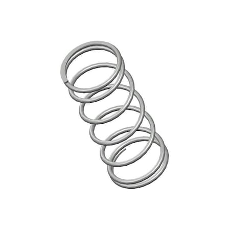 Compression Spring, O= .600, L= 1.50, W= .045